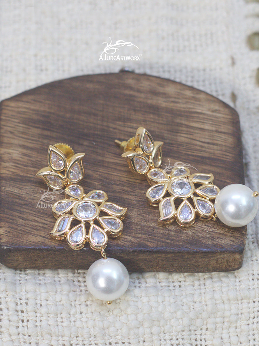 Uncut Earrings